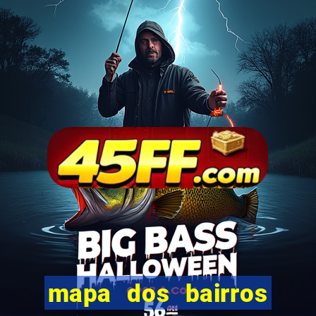 mapa dos bairros de porto velho